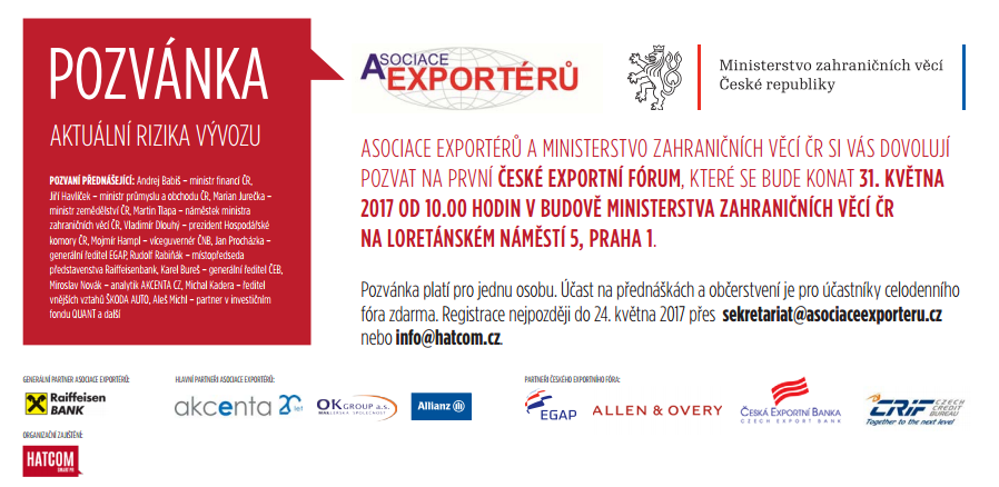 AKCENTA se astnila Exportnho fra Asociace exportr