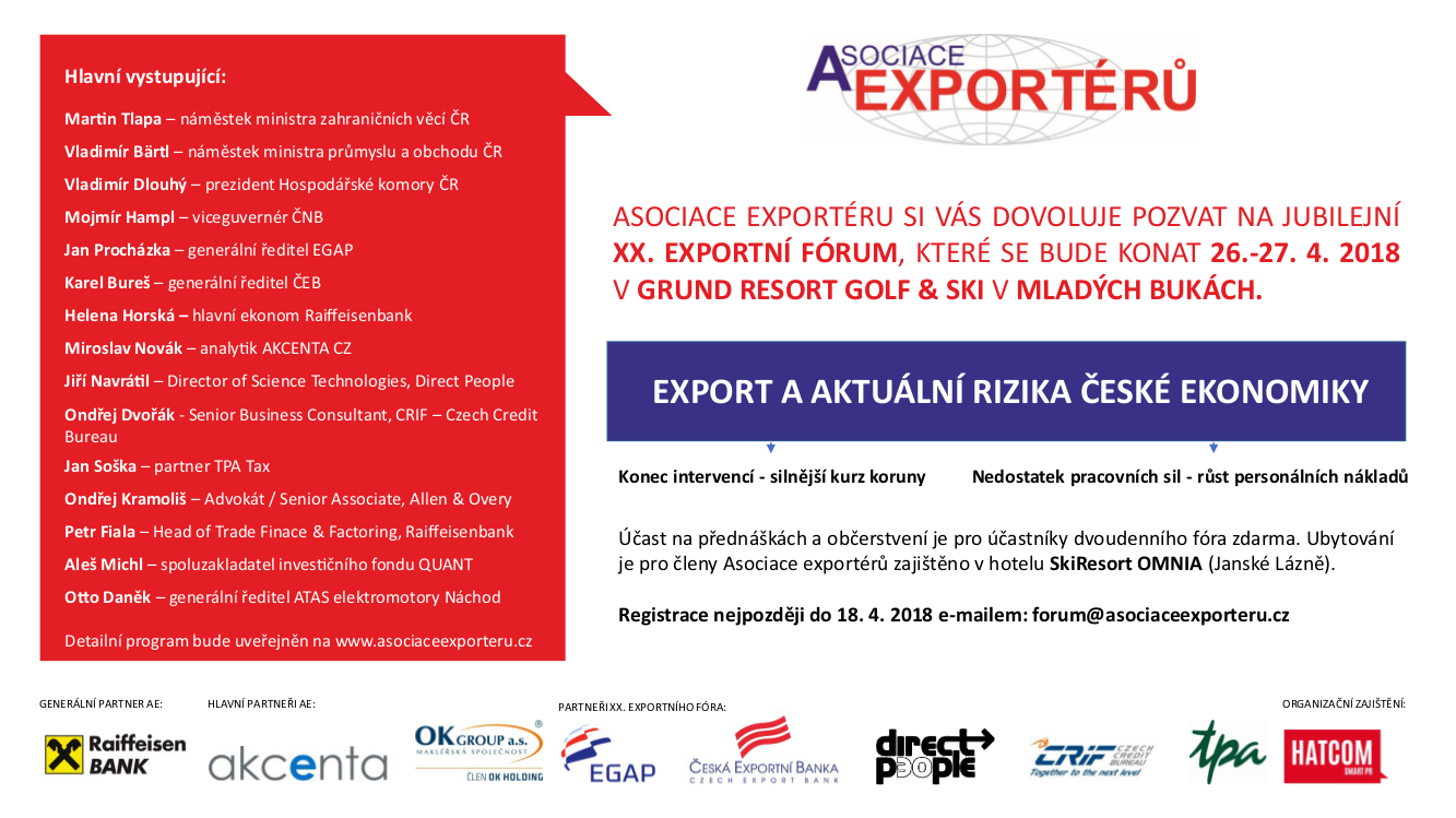 AKCENTA se astn Exportnho fra Asociace exportr